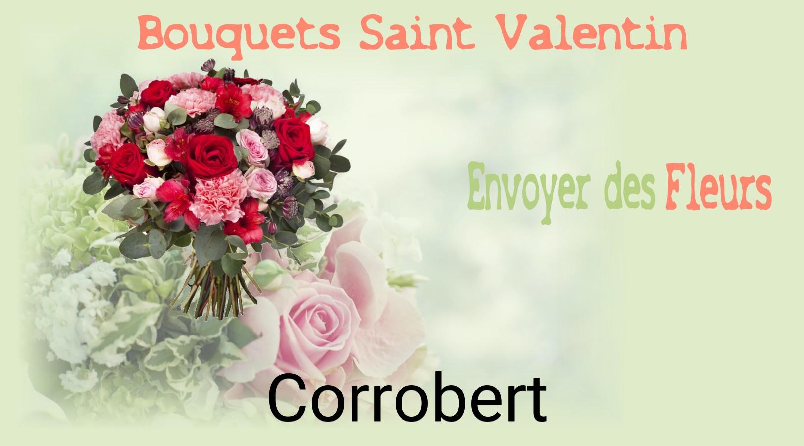 Roses de Saint-Valentin livrées à Corrobert